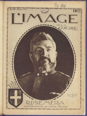 P. Semeria sulla copertina della Rivista "Image".