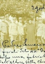 Padre Semeria e gli Ufficiali del 44° da Campo