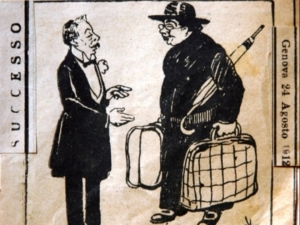 P. Semeria parte per l'esilio a Bruxelles - 24 agosto 1912